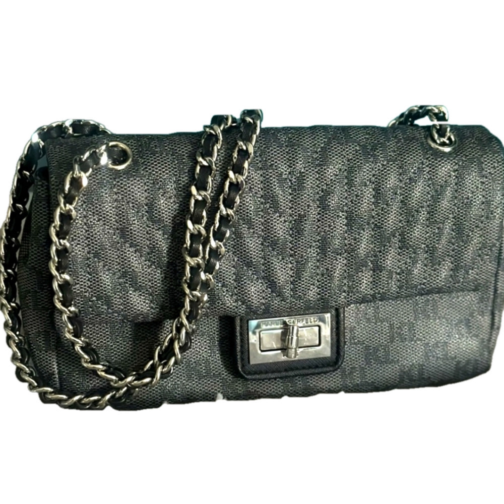 Karl Lagerfeld Convertible MonogramCrossbody NWOT